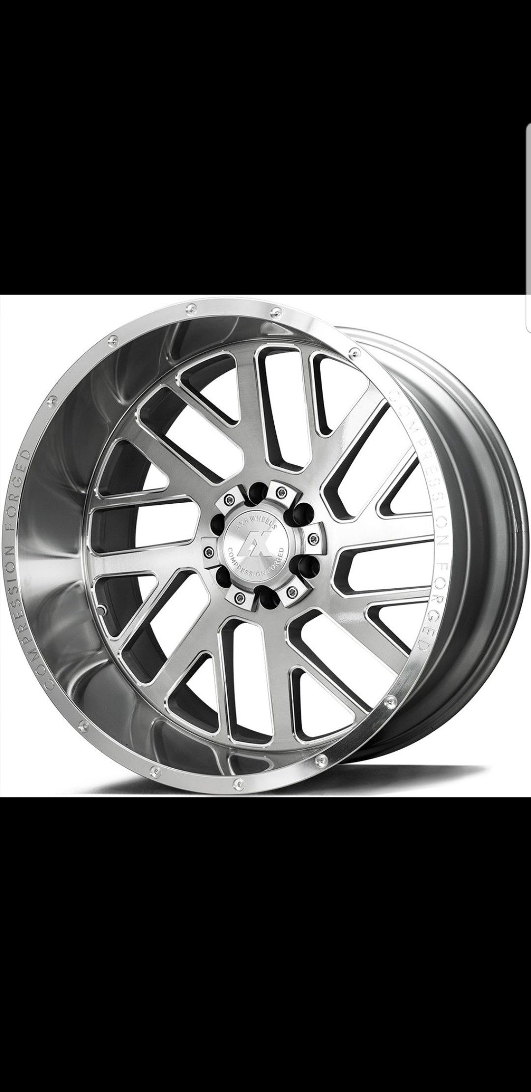 Axe wheel special with tires in stock