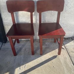 Small Wooden Chairs