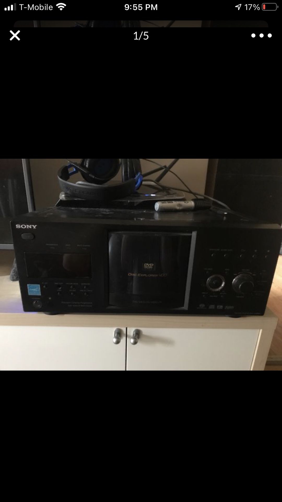 Sony DVD Player Carousel with 336 dvds inside!!! Works great!