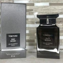 Tom Ford Oud Wood Eau de Parfum 3.4 fl oz / – New Sealed, Long-Lasting Unisex Scent