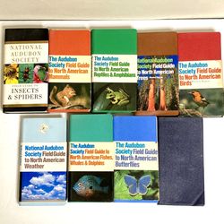 The Audubon Society Field Guides Lot of 9 Books