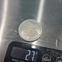 1879 CC   Morgan Dollar  1 USD silver coin