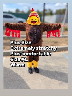 Halloween plus size Turkey Costume