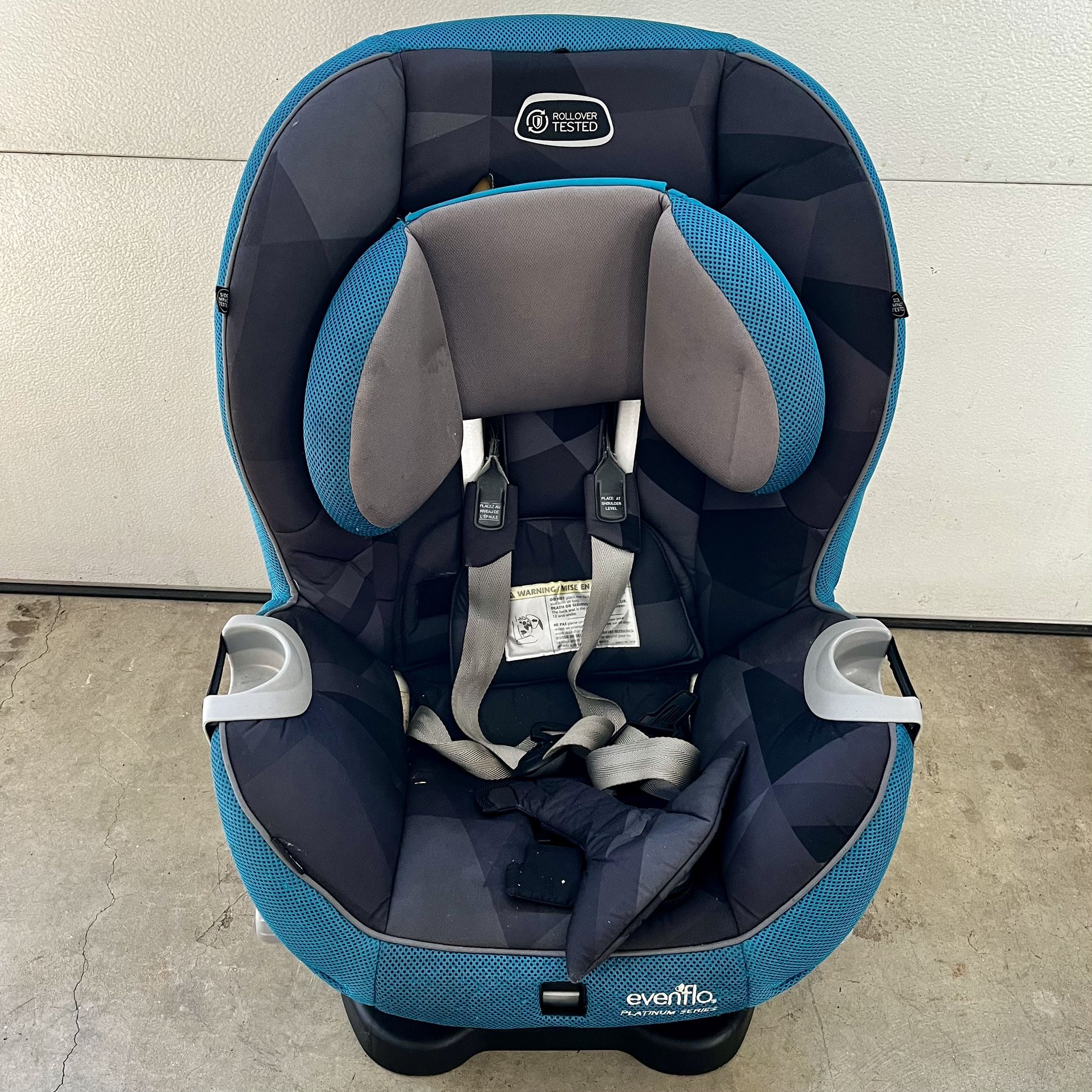 Evenlo brand car seat for toddler ages 2-4 years