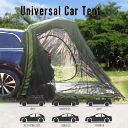 SUV Tailgate Awning Tent for Camping, SUV Tailgate Tent with Awning Shade