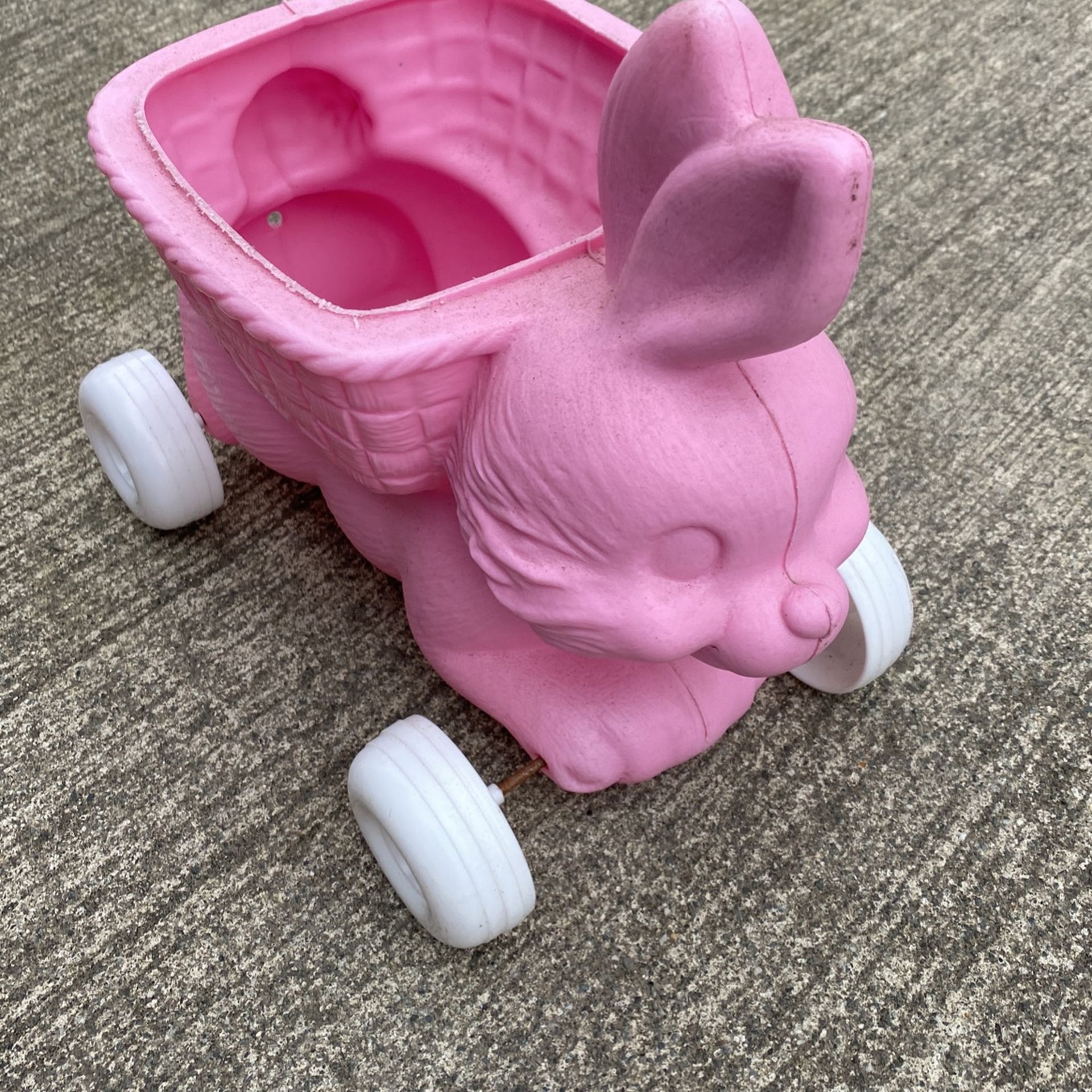 Pink Rabbit 🐇 ❤️Spring Plant And Candy 🍬 Holder