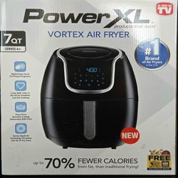PowerXL Vortex Air Fryer 7-Quart (NEW)