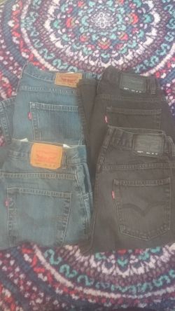 4 Levi Stauss & Co Mens Jeans 16 Regular, 28x28