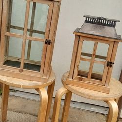 New Large Old World Lanterns Set High Quality Masterpiece Very Detailed And Elegant Made In Portugal 