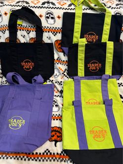 Trader Halloween totes