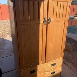 Wood Cabinet Dresser