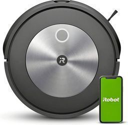iRobot Roomba Combo j5 2-in-1 Robot Vacuum – Smart Mapping, Alexa-Compatible, Pet-Friendly