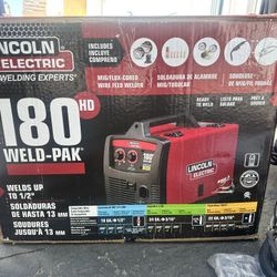 Lincoln Electric Welder PAK 180 AMP HD