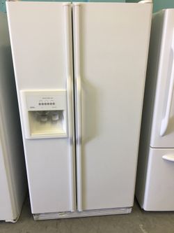 Kitchen Aid side by side refrigerator