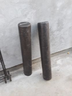 Exercise back rollers