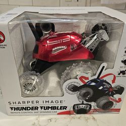 New Sharper Image Thunder Tumbler Wheelie