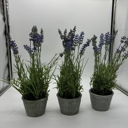 Set Of 3 Artificial Decor Plants - Model Home Decor