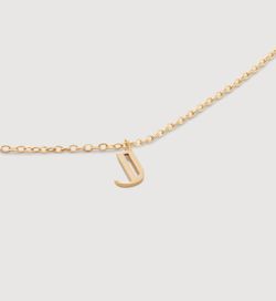 Monica Viander Mini Initial Necklace