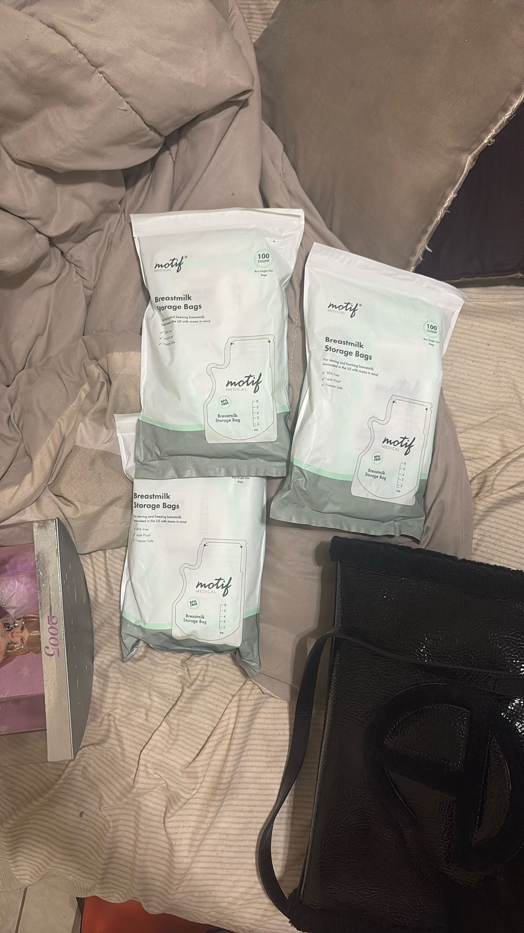 300 breastmilk storage bags