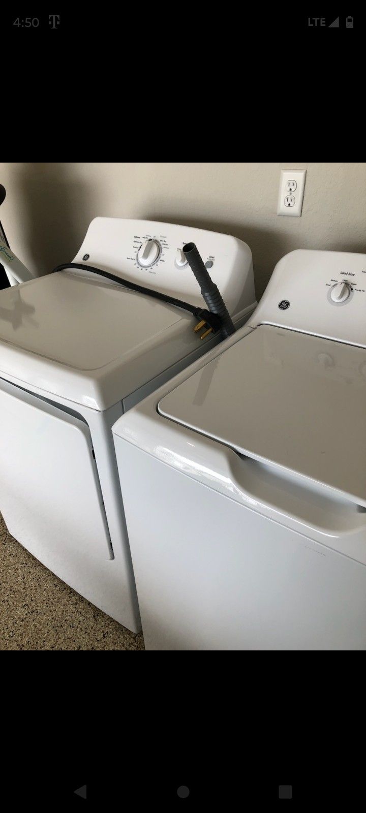 Brand New Full Size GE Washer & Dryer