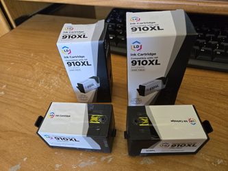 HP 910 XL Black Ink Cartridges