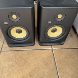 Rokit KRK7 Pair Of Studio Speakers Excellent Condition, Not Bose, Alpine, Sonos 