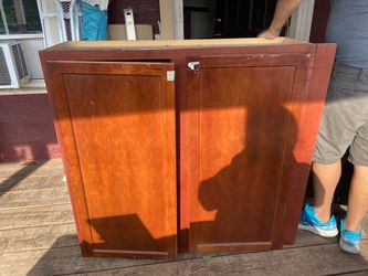Three Kitchen Wall Cabinets