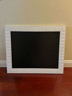 Decorative Framed Chalkboard / Message Board - Farmhouse Style