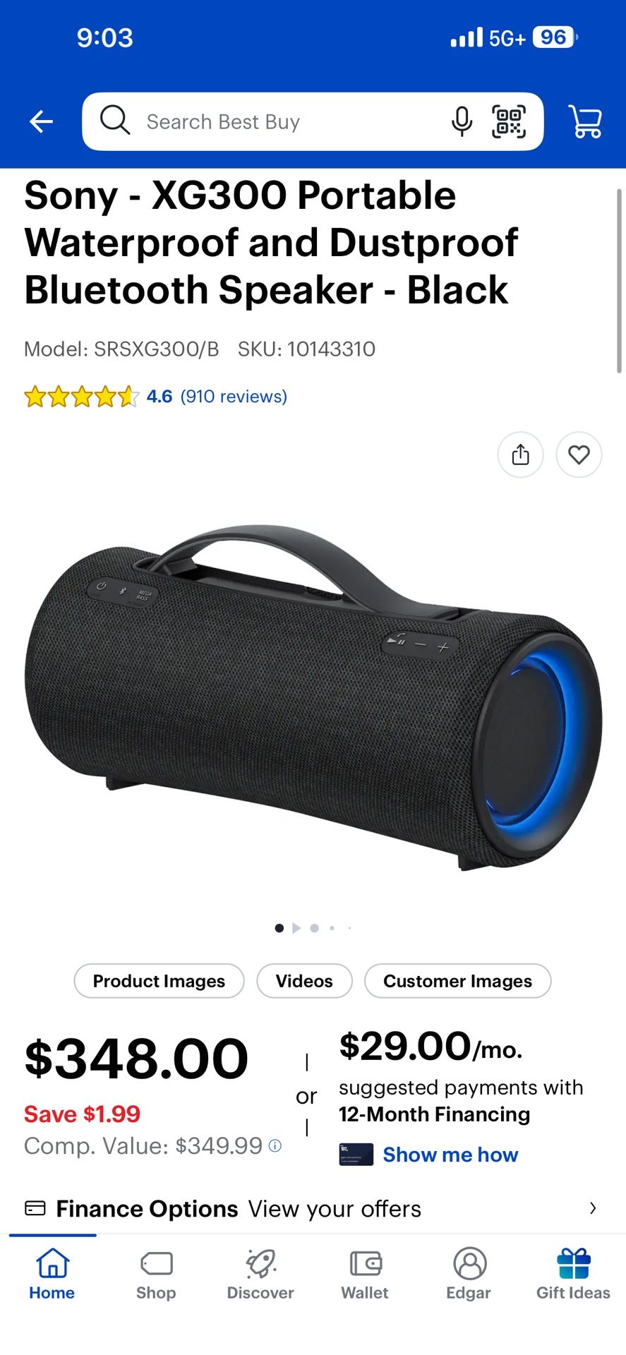 NEW SONY XG300 SPEAKER π $160 IN BRICKELL