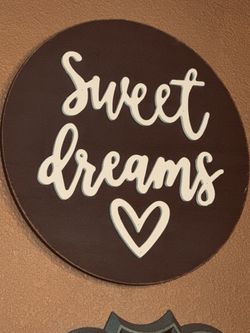 Wooden sign