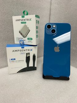 Apple iPhone 13 Blue 128GB Unlocked - Potranco Rd