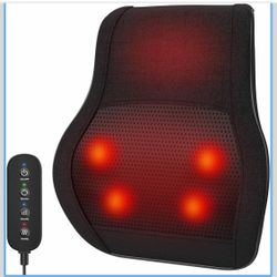3D Deep Tissue Neck Back Massager Pillow with Heat for Shoulder Pain Relief neck massager for pain relief deep tissue heated back massager neck and ba
