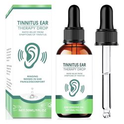 Tinnitus Relief for Ringing Ears, Ear Care Drops Promote Ear Comfort 