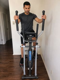 2-in-1 Elliptical Exercise Bike Home Gym