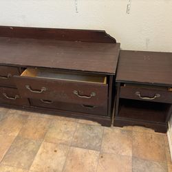 Dresser and end table drawers
