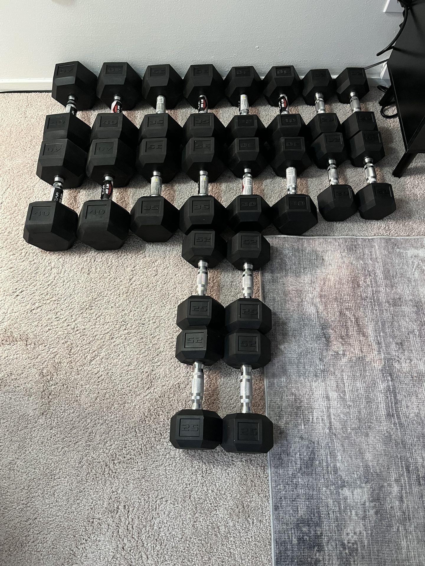 CAP Dumbbell Pairs (Brand New) Pricing In Description