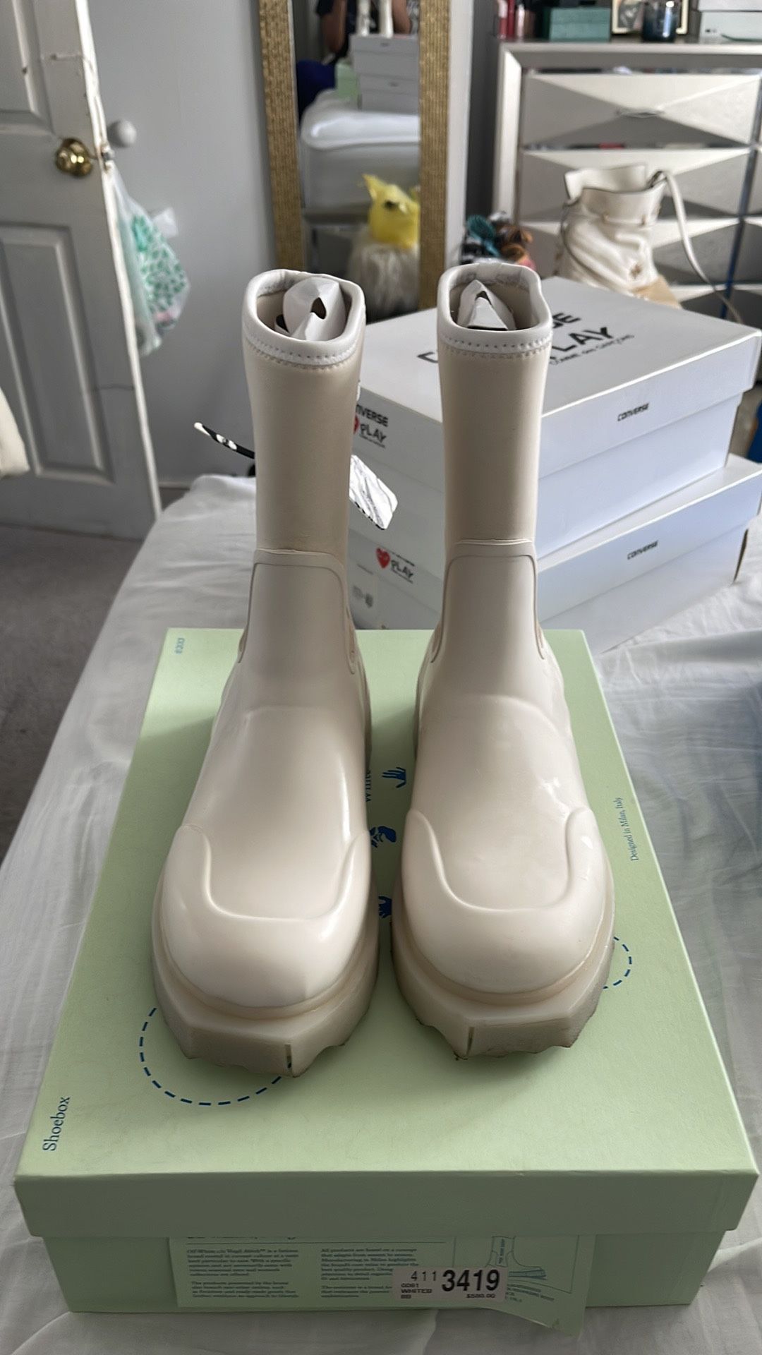 Off-white Rain Boots
