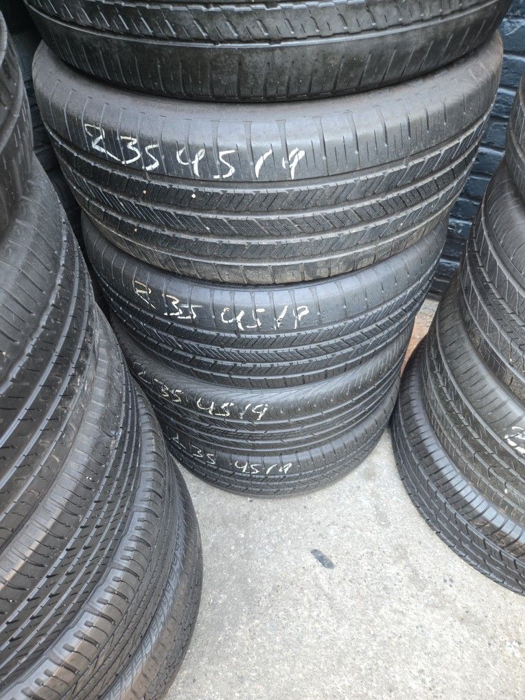 234/45/19 All 4 Installation And Balance
