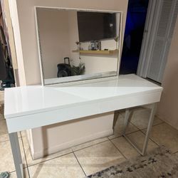 Vanity With Mirror