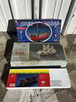 Lindberg, Chris Craft, Scientific Wooden Ship Model Kits *NEW*