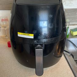 ULTREAN 5.8 Qt Air Fryer, Electric Hot Air Fryers Oilless Cooker USED 