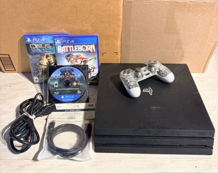 PS4 PlayStation 4 Pro Bundle w/ Games