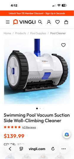 Vingli pool cleaner