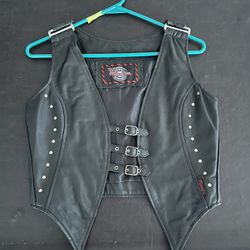 Milwaukee Authentic Leather Vest