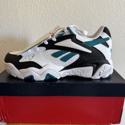 Reebok Preseason 94 Low (BRAND NEW) White/Black Teal Size 8.5 Style: 100202784