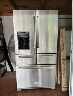 Kitchenaid 25.8 Cu. Ft. 36" Multi-Door Freestanding Refrigerator