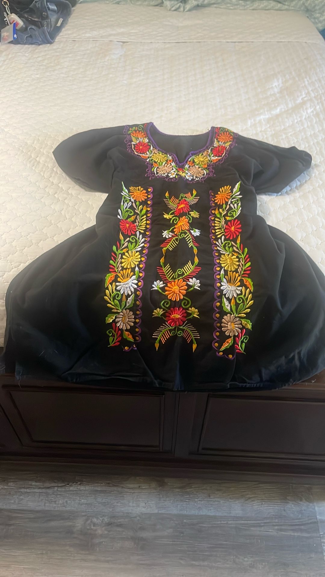 Vestido Mediano De Oaxaca