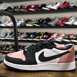 Jordan 1 Low Bleach Coral 