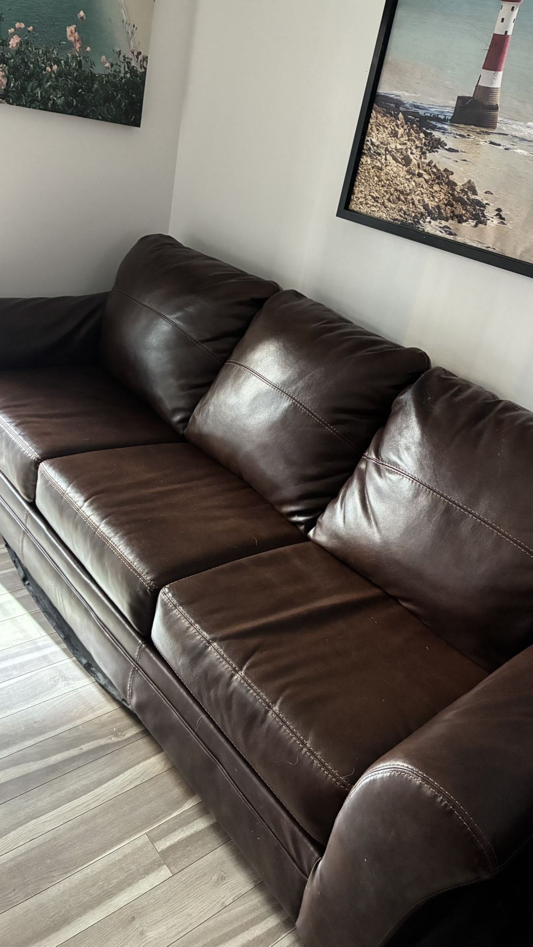 Leather Couch