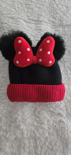 Minnie Mouse Inspired Beanie